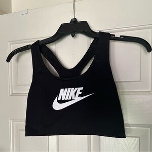 Nike Dri Fit sports bra black size XL